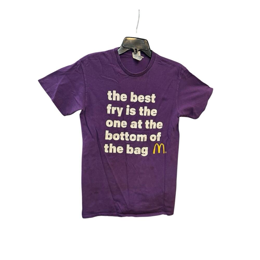 Vintage McDonald's Best French Fry at the Bottom of the Bag T-Shirt M Small